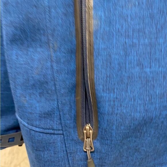 Columbia Ascender Softshell Front-zip Jacket‎ Fleece Lined Tech M blue Used - Picture 5 of 10